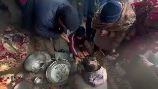 Kashmiri Pandits express their happiness as they perform 'hawan' after over 35 years.