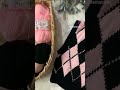 argyle stitch vest handmade rose argyle knitting viral