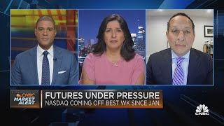Two market watchers discuss the financial sector's impact on the markets