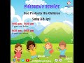 CHILDREN'S SERVICE (6 years and above) | CITAM Church Online