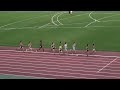 全日本実業団対抗陸上2015 男子1500mﾀｲﾑﾚｰｽ1組 宮本剛志3.51.22 takeshi miyamoto1st