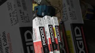 Ridgid c7 c8 c9 cables