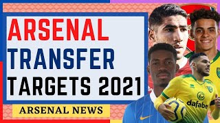 CONFIRMED |MAJOR ARSENAL TRANSFER TARGETS 2021 | Am Important Summer. Arsenal News Now.