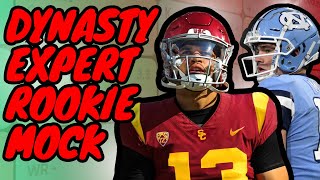 Dynasty Rookie Superflex Mock Draft | MUST Draft Players for 2024