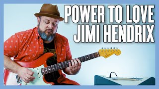 Jimi Hendrix Power to Love (Power of Soul) Guitar Lesson (Essential Hendrix Licks)