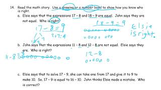 lesson 20 homework module 2 grade 1
