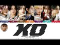 ENHYPEN (엔하이픈) - 'XO (Only If You Say Yes) (English Ver.) (Feat. JVKE)' Lyrics [Color Coded_Eng]