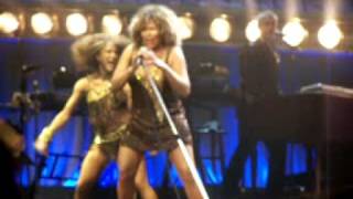 Tina Turner performs Proud Mary
