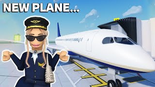 BUYING THE NEW PLANE In The CABIN CREW SIMULATOR UPDATE