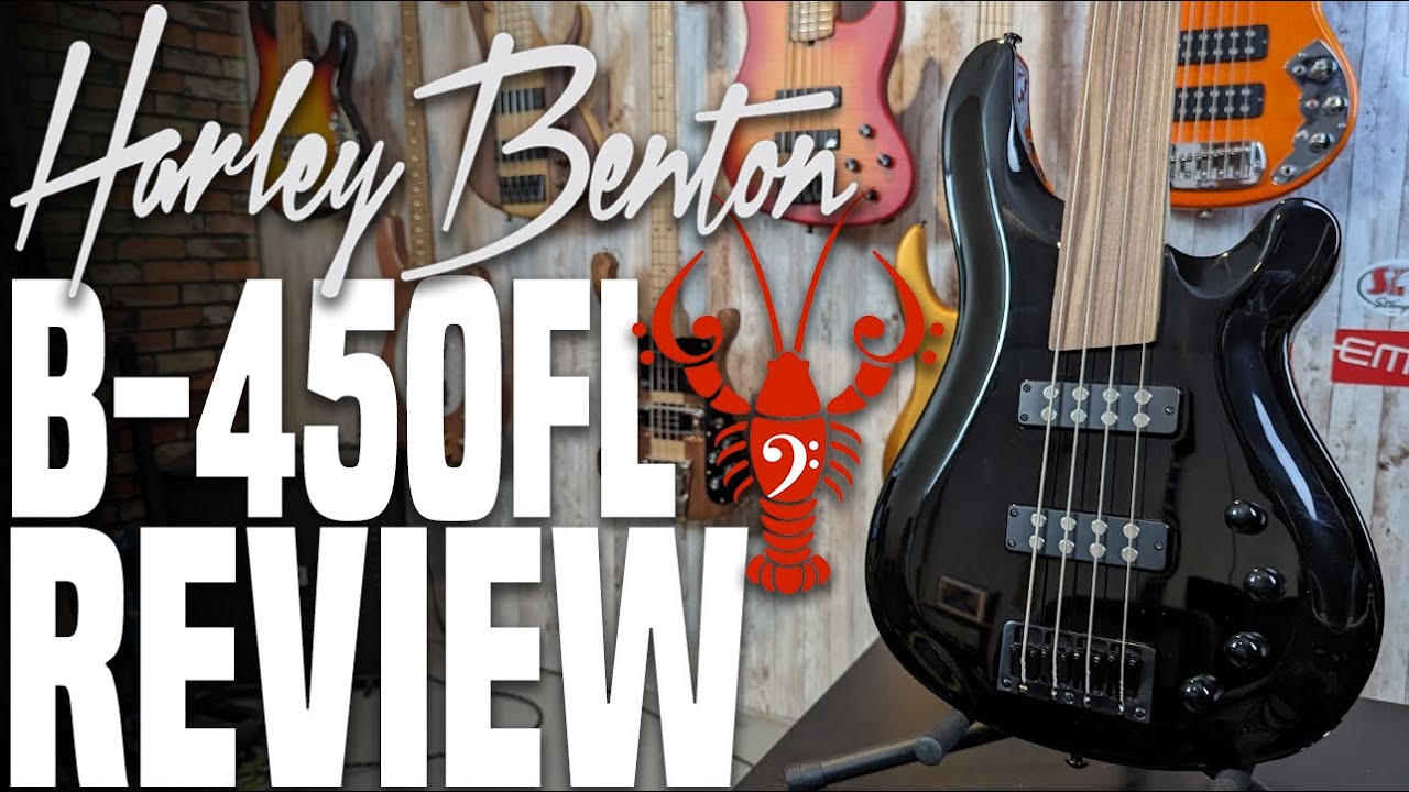 Harley Benton B-450FL - Fearless Fretless For The Well Intonated Player ...