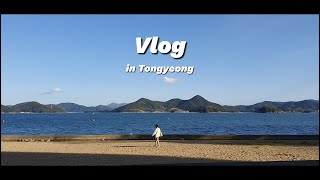 [Vlog] 통영 여행 브이로그 | 스탠포드 호텔 | 바닷가 산책 | 케이블카 | 한려해상국립공원 | 비 오는 날 한산도 | 미래사와 고양이 친구들 | 혼자 여행