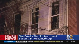 Breaking: Fire At Bronx Apartment Building