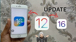 update ios 12 to ios 16 💯💯 || install ios 16 in iPhone 5s,6,6s 🔥🔥