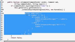 How To Make a Bukkit Plugin: Episode 21 *Countdowns*