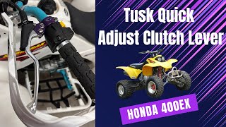 Tusk Adjustable Clutch Lever Install | Honda 400EX | Bypass That Clutch Safety