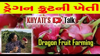 Dragon Fruit | Farming | ડ્રેગન ફ્રુટ | ખેતી | Surat | #Khyati's_Talk