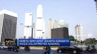 Indonesia dan Jepang Sepakat Bangun Kereta Semi Cepat Jakarta-Surabaya