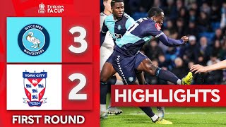 The Chairboys Second Round Bound! | Wycombe Wanderers 3-2 York City | Emirates FA Cup 2024-25