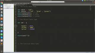 javaScript in arabic #4 Data Types