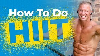 Most People Do HIIT Cardio Wrong – How to Do HIIT