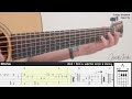 i don’t want to miss a thing aerosmith fingerstyle guitar tab chords lyrics