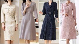 Tweed Dresses |Casual Elegant Dress Collection