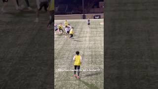 미국에서 축구하기 (Football in US): Yellow team regained the ball \u0026 finished ⚽️