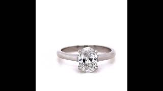 Tiffany \u0026 Co Platinum Diamond Engagement Ring 1.00ct