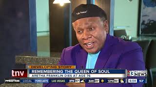 Las Vegas remembers Aretha Franklin