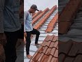 cara pasang genteng rumah surabaya indonesia