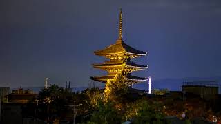 京都夜楓 清水寺 高台寺