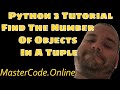 How To Find The Total Number Of Objects In A Python 3 Tuple