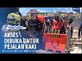 Akses ke Pasar Mardika Ambon Dibuka Sementara untuk Pejalan Kaki