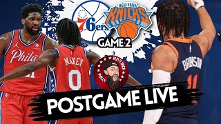 SIXERS COLLAPSE IN FINAL SECONDS AND LOSE GAME 2!  GAVE UP 8 POINTS IN 27 SECOND