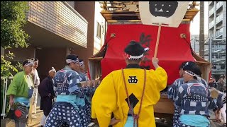 2024 6月1日 出来町天王祭 〜西之切 鹿子神車〜 古出来町答礼