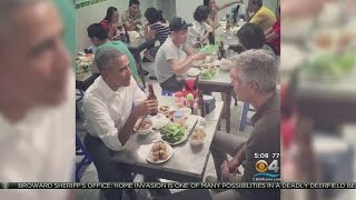 President Obama Dines With Anthony Bourdain
