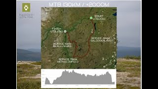 Kaldoaivi Ultra Trail 130km MTB 2024. MTBCF.