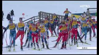 pikseluje - BIEGI NARCIARSKIE - TDS W VAL DI FIEMME - 2023.01.08  - 10 KM ST. DOWOLNYM KOBIET - cz 1