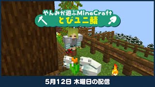 LIVE｜やりたいことたくさん！【Minecraft】#とびユニ