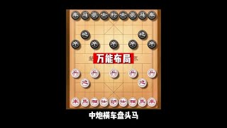 中炮横车盘头马精彩实战#中国象棋开局技巧#教程#象棋破局