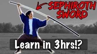 Training with FINAL FANTASY VII Sephiroth SWORD!?