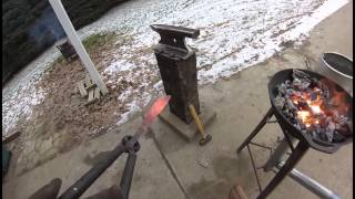 Learning Blacksmithing with Homemade Tools