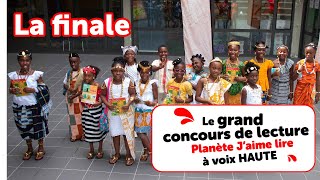 La finale -  Grand concours de lecture Planète J'aime lire à voix haute