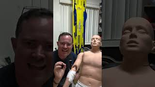 Bleeding control seems basic, but, let me show you a trick that might help! #paramedic #emt #ems