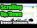Why #Scrolling Up/Down doesn't work on a #website? (#Cookies, Extensions, Scroll Bar not shown)
