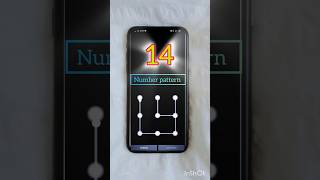 14 number pattern lock screen #shorts #patternlock #lock #ytshorts @youtube