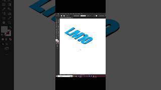 Wrinkled text effect in Adobe Illustrator #shorts #texteffect #isometric #arttutorial #illustrator