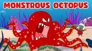 Rat A Tat - Giant Red Octopus Attack - Funny Animated Cartoon Shows For Kids Chotoonz TV