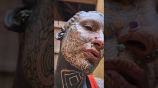 Face Modification #bodymodification #tattoo #shorts
