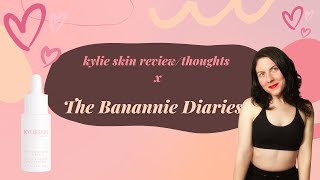 Kylie Skin Review: Part One - hyaluronic acid and vitamin c serums - The Banannie Diaries by Annie